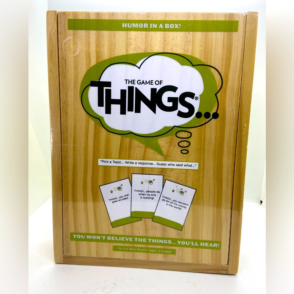 The game of things